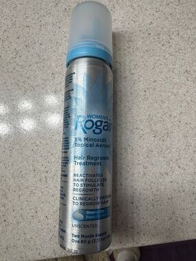 Rogaine Women's Hair Regrowth Treatment Foam - Light Blue